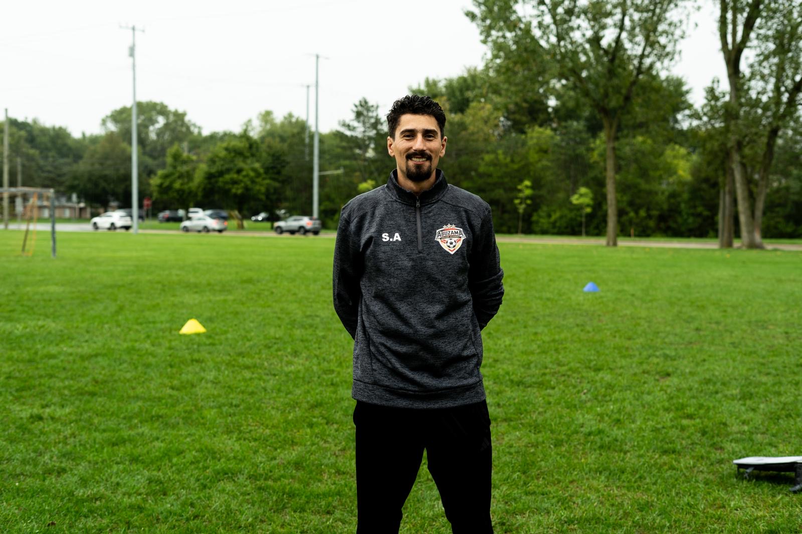 Coach Suleiman Abu Zama